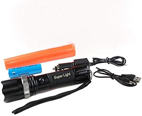 Emergency SOS Light Stick Flashlight 2+1 Using Mode Survival Hand Tools Adventure Outdoor Camping Fishing Hunting Necessary Tools Roadside Helper Notification Torch Light ODA8