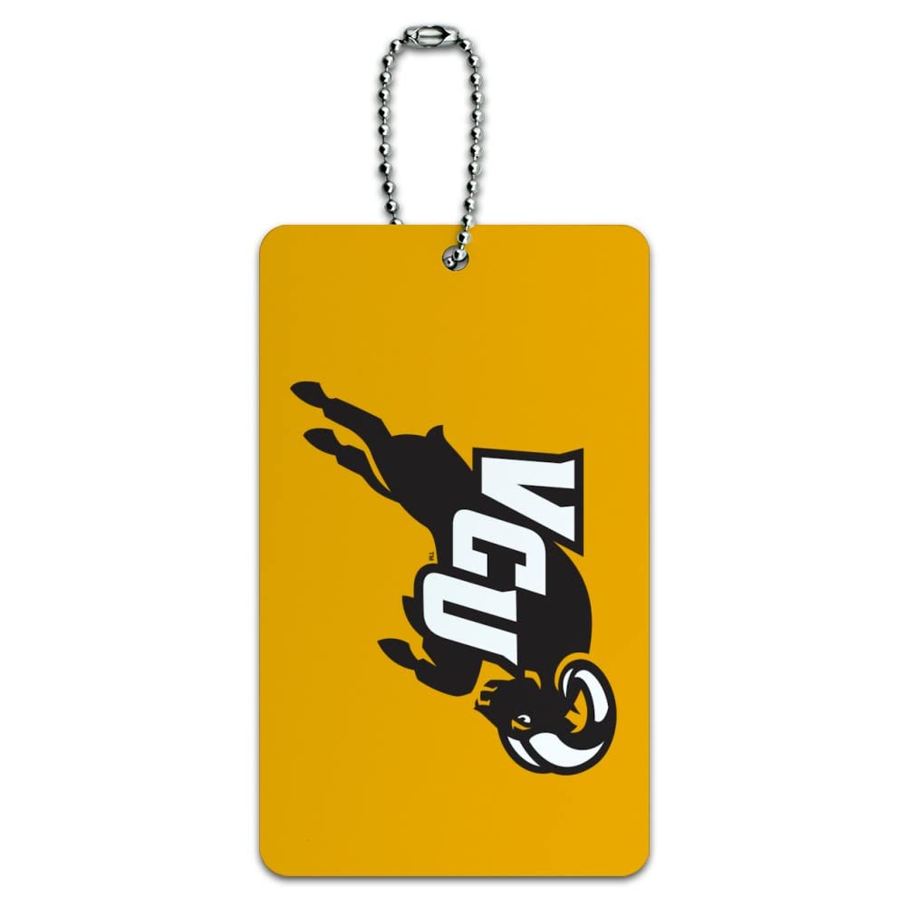 Virginia Commonwealth University Secondary Luggage Card Suitcase Carry-On ID Tag