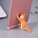 Produktbild Togames-DE Niedliche Katze Unterstützung Harz Handyhalter Stand Sucker Smartphone Halter