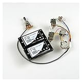 whole lotta humbucker gibson sg Este conjunto de pastillas ideales para todo, desde azules pesados ​​hasta metal pesado. El humbucker más popular del mundo. Proporciona una salida SLAM mientras conserva los máximos de canto, armónicos agresivos y solo la mezcla correcta de sostenido y distorsión. Pasa de dulces tonos cálidos a Rock Rock 'N' Roll.