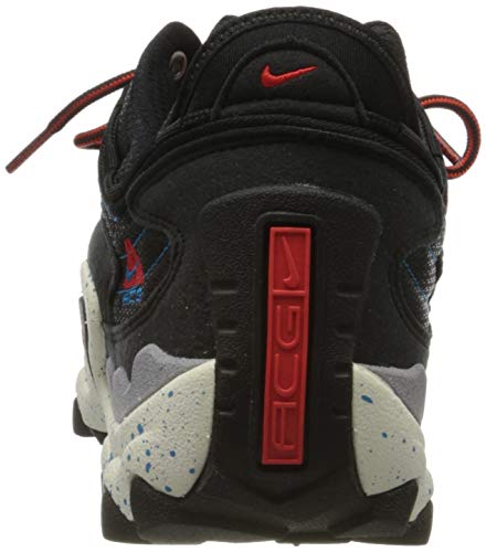 Image of Nike Men's Low-top Sneaker, Black Habanero Red Imperial Blue, 8.5