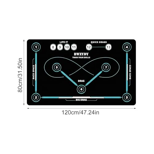 Tapis de hockey et aide à l'entraînement de maniement intérieur