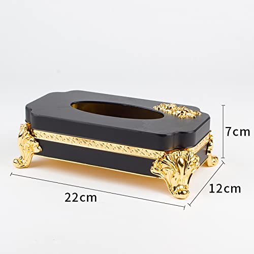 Collic Ktv Table Supplies Box Desktop Decoration European-Style Fruit Plate Microphone Holder Tissue Box,Tissue Box #TOP1