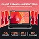 FEELWORLD LUT11H Kamera Field Monitor 10,1Zoll Touchscreen 2000 nit ultrahelle Feld DSLR Monitor mit Touchscreen Waveform LUT F970 Installation und Power Kit HDMI Eingang Ausgang