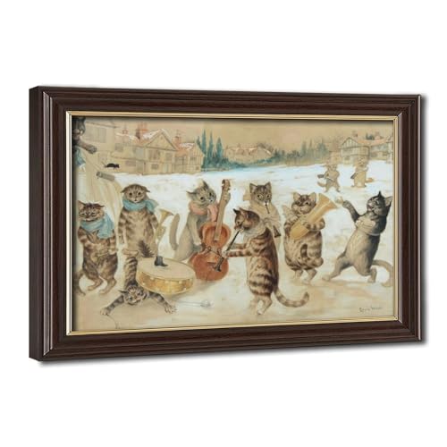 Louis Wain Chants toile cadre suspendre pour personnaliser une décoration murale de bureau
