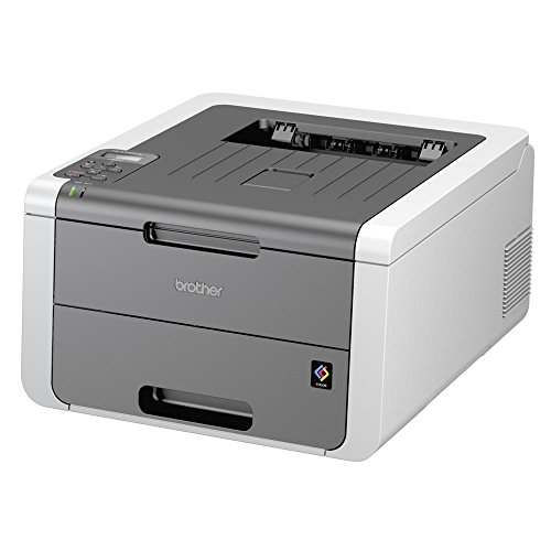 Brother HL-3142CW Kompakter Farbdrucker (Drucken, A4, 18 Seiten/Min., 2.400x600 dpi, WLAN, Print AirBag für 150.000 Seiten)
