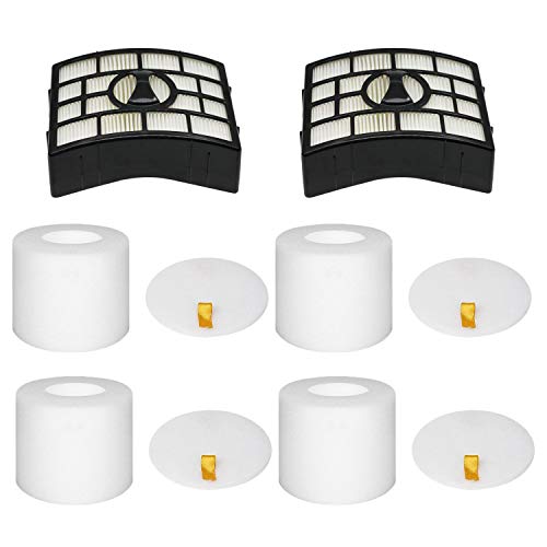 NV752, AZ1002 Filters for Shark Rotator APEX DuoClean Powered Lift-Away Vacuum AZ1002, NV650, NV651, NV652, NV750, NV751, NV752, NV753, AX950, AX951, Replacement Part XFF650 & XHF650