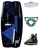 kitesurf board weight Tabla de wakeboard Jobe Logo 138 und Maze Bindungen Paket Wakeboard, Hombre, Multicolor, Talla única