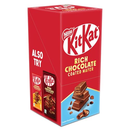 Image of Nestle KitKat Delights Rich, 900 g, Pack of 12.
