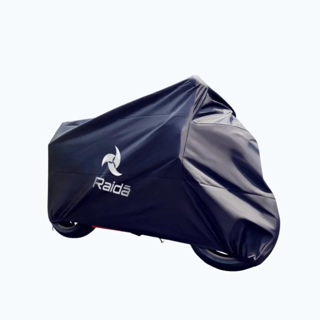Raida RainPro Bike Cover for RE Continental GT 650 (Navy Blue) Waterproof | Dustproof | with Mirror Pockets-image-23