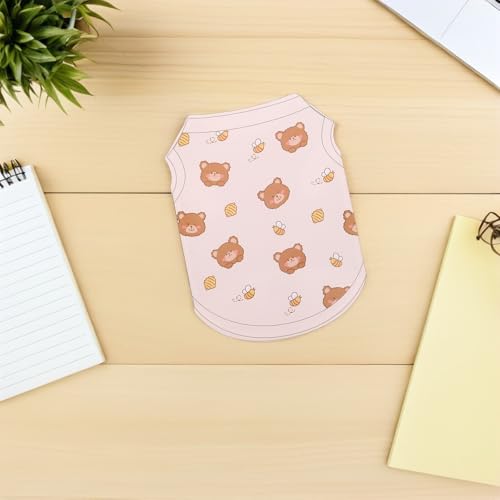 NESTINGHO Accesorios Funerarios 4 Piezas para Perros y Gatos con Diseño de Rayas y Abejas 8