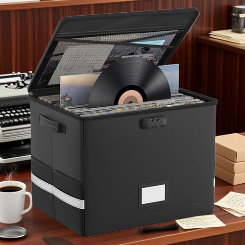 Range-Document et Boîte pour Disques Sécurisée à Grande Capacité