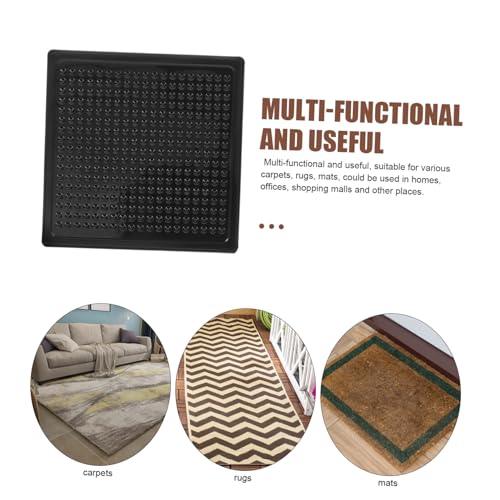 CRAFTHROU 12 Peças Tapetes Adesivos De Carpete Almofadas De Tapete Laváveis ​​Adesivo De Tapete Para