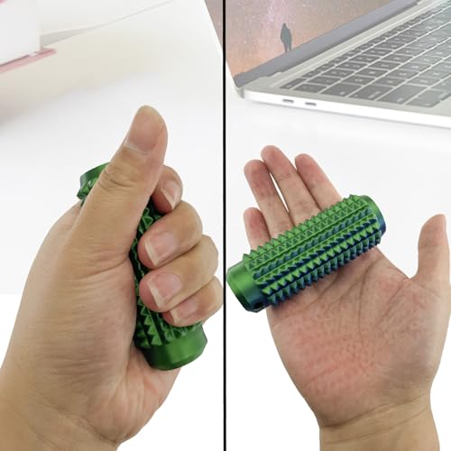 Little Ouchies Fidget, Portable Stim Tool, Pocket Mini Fidget Toy for Adults, Pain Stim Fidget, 3D Printed Venting Key Pendant, Spiky Grippie Stim Keychain for Anxiety Relief Positive, Novelty Gifts - Image 4