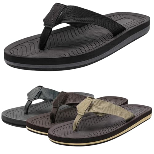 Men's Flip Flops Beach Sandals Lightweight Sole Comfort Thongs Sandals2