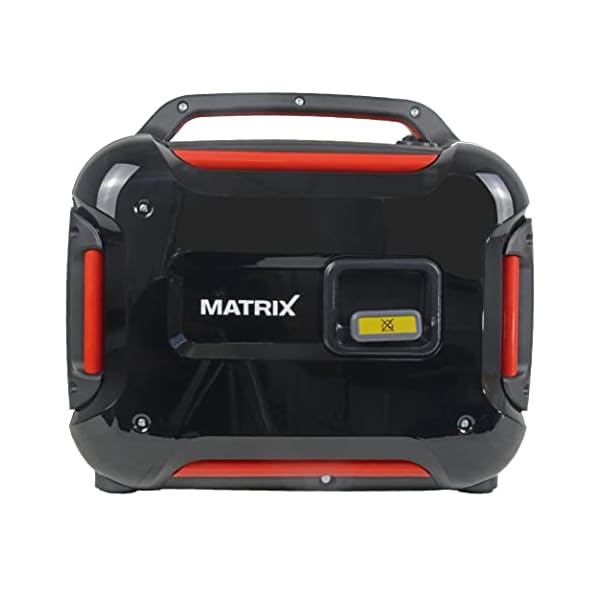 Matrix Notstromaggregat Benzin leise 2000 Watt Digitaler Generator Inverter Stromerzeuger Stromaggregat tragbar Stromgenerator silent | PG 2000i-2 | 4-takt | 2x230V | leise 59 dB(A) – Bild 7
