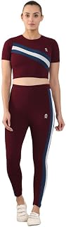 JM Women's Top & Bottom Set Gym Wear | running Wear | Sports Running Suits For Girls/womens. Price In India
