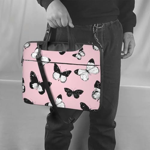 Bolsa para laptop con diseño de mariposas 13 pulgadas miniatura 3