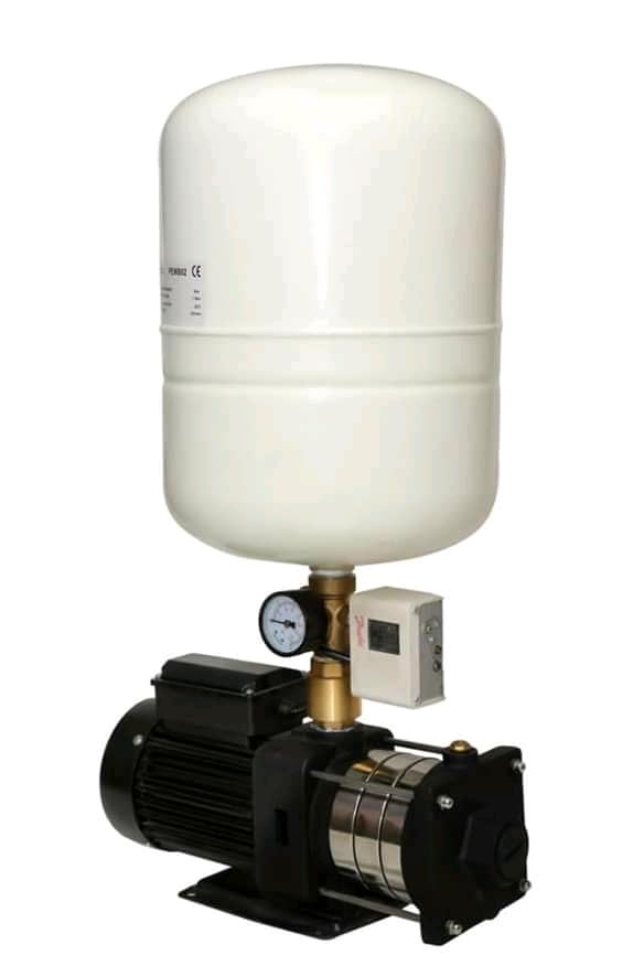 PRESSURE BOOSTER PUMP FOR BATHROOM WITH 24 LITER TANK AND AUTOMATIC ...
