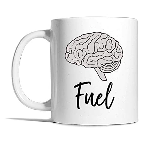 Risk-A Designs Brain Fuel mug, medical student gift, student mug, nurse mug, doctor mug, funny mug, novelty mug, office worker gift, secret santa gift Cover