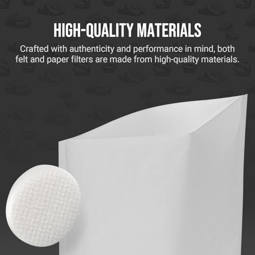 Calvana Complete Cold Brew Coffee Filter Replacement Set – Includes 10 Reusable Felt Filters and 50 Paper Filter Bags – Compatible Cold Brew Maker Systems by Calvana - Image 3