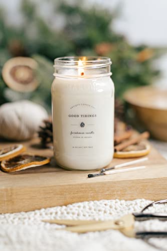 Antique Candle Co. 16 OZ CANDLE ® Good Tidings 16 Ounce Soy Wax Candle thumb #1