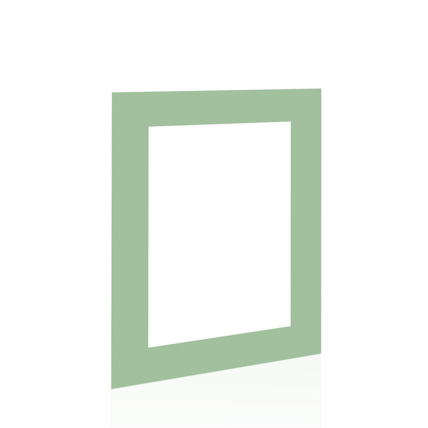Procut Global 16x12" Sage Green Picture Mount - Fits 12x8" Aperture