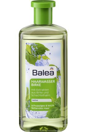 Balea Hair Water Birch, 500 ml (pack of 2) - German product