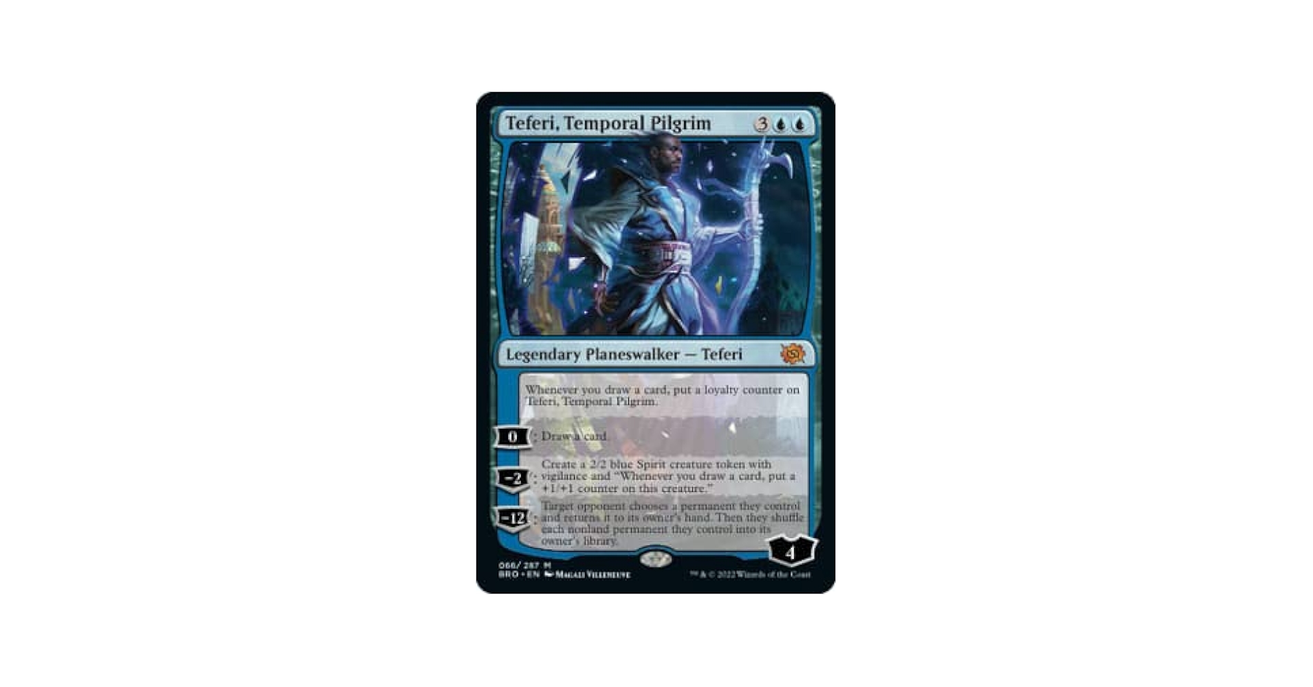 Amazon.com: Magic: the Gathering - Teferi, Temporal Pilgrim
