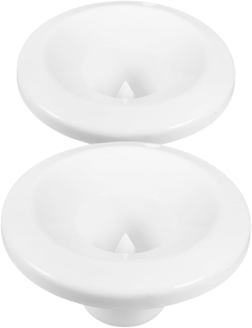 Water Dispenser Cover Replacement Parts for Bottle Tops, 2pcs White