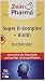 Produktbild ZeinPharma Super Vitamin B-Komplex 90 Kapseln (3 Monate Vorrat) doppelte Stärke B-Vitamine wie Folsäure, Niacin, Biotin, B6 u.v.m, 47 g