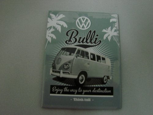 Nostalgic-Art 14299 Volkswagen Retro Volkswagen Bulli imán 8 x 6 cm