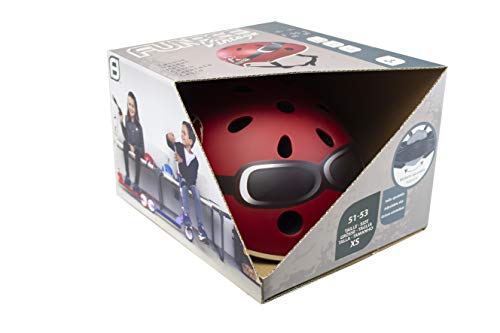 Casque Bol Enfant Vintage Funbee taille XS pour sorties vélo dès 5 ans