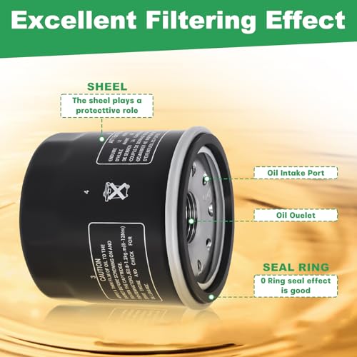 Image of 2520799 Oil Filter Compatible with Polaris Sportsman 500 450 400 335 Ranger 400 500 Scrambler 500 Trail Boss 330 Trailblazer 330 Magnum 325 330 425 500 Xplorer 400 500 Xpedition 325 425 by Podoy