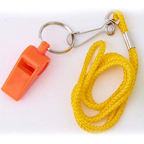 Lanyard con silbato 21.5 pulgadas miniatura 6