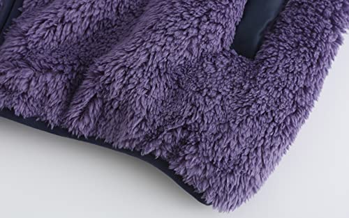 Image of Boys Girls Soft Fleece Sherpa Full-zip Jacket