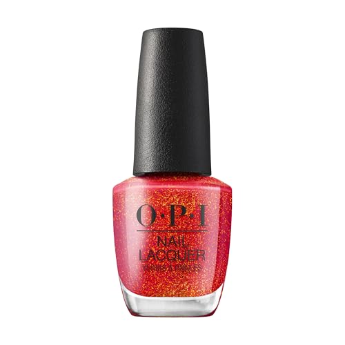 OPI Nail Lacquer - Spread the Cherry - Vernis à ongles rouge longue tenue, résistant aux éclats - Formule vegan avec pinceau OPI Pro-Wide (15 ml)