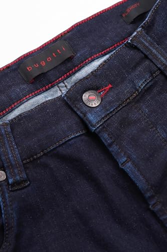 bugatti Herren Jeans Modern Fit mit Stretch – Bequeme elastische Denim Hose für Alltag – Ganzjahresjeans mit hohem – Ansicht 6