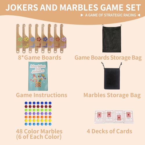 WodGod Jokers and Marbles Juego de Mesa miniatura 2