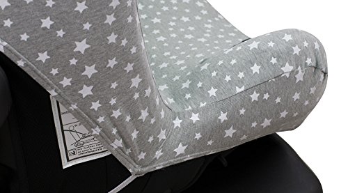JYOKO Kids Fotelik samochodowy Kompatybilny z Axkid Minikid, Kidzone, Duofix (White Star)