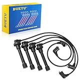 DUEYU ST-4179 Ignition Spark Plug Cable Wire Set of 4 for Honda Accord Civic Odyssey 1994-2002 for Acura 4 Cylinder