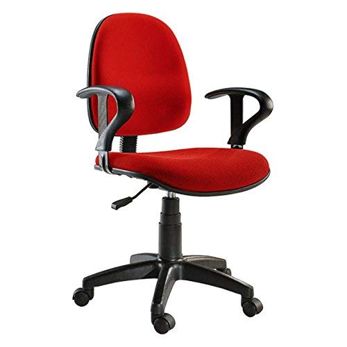 Chaise ordinateur compacte Techly rouge pour petit espace - 5