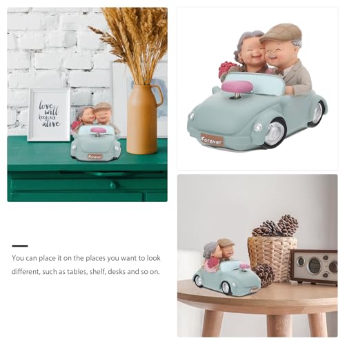 Décoration mariage figurine couple résine légère pour table - 8