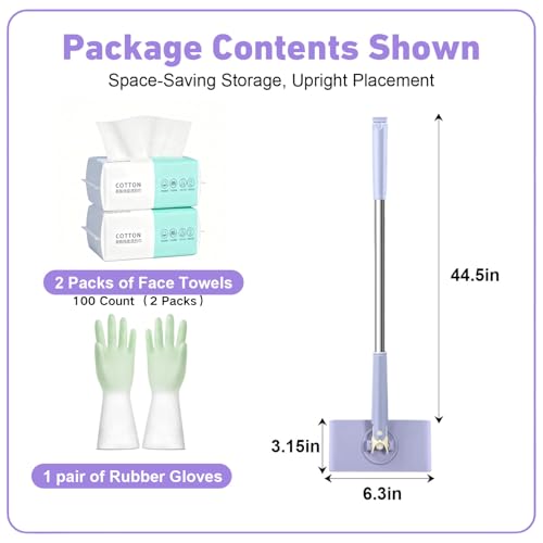 Snap Grip Mini Mop(Purple) by JOVZEOLA - Image 7
