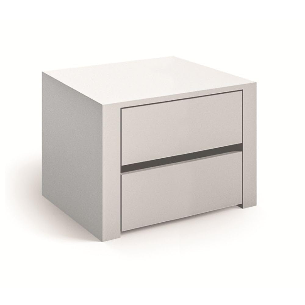 Cassettiera interna per armadio con 2 cassetti colore bianco 45x44,5x43H cm - Alice