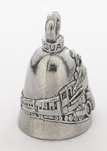 Image of Guardian Bell Good Luck Bell w /Keyring & Black Velvet Bag | Motorcycle Bell | Lead-Free Pewter | Made in USA