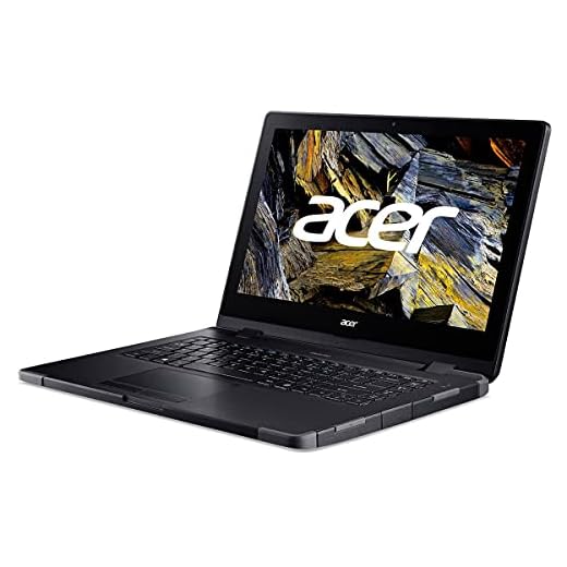 Acer Enduro N3 EN314-51W-53RR Rugged Laptop, 14" Full HD IPS, 10th Gen Intel Core i5-10210U, 8GB DDR4, 256GB NVMe SSD, Intel Wireless Wi-Fi 6, Fingerprint Reader, Windows 10 Professional