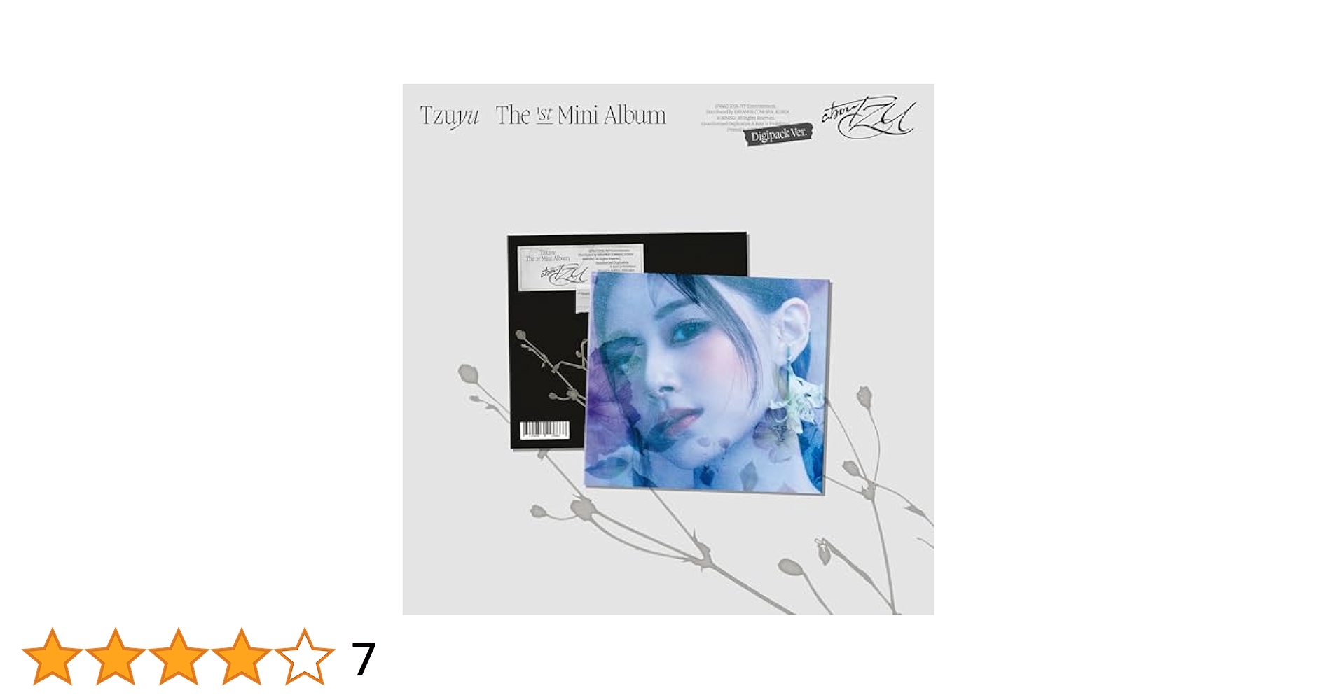 Amazon.co.jp: TZUYU The 1st MINI [abouTZU (Digipack ver