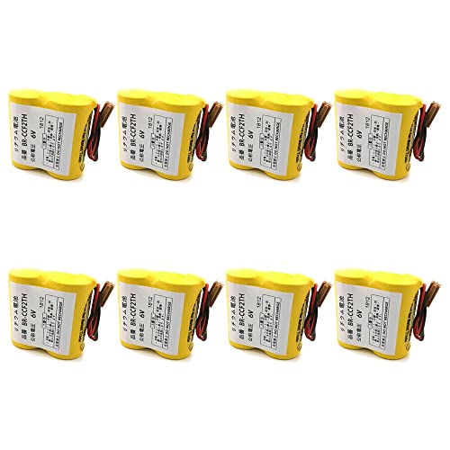 (8����) BR-CCF2TH 5000mAh 6V PLC ���`�E���d�r�AA98L-0001-0902 A98L-0031-0006 �����p�o�b�e���[(���F�v���O�t)