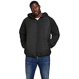 Jacket & Jones Plus Jjemulti Quilted Ps Noos, Chaqueta Hombre, Black/, 3XL Grande